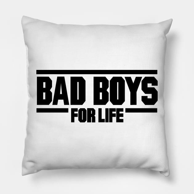 Bad Boys For life Pillow by Beadams