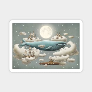 Ocean Meets Sky option Magnet