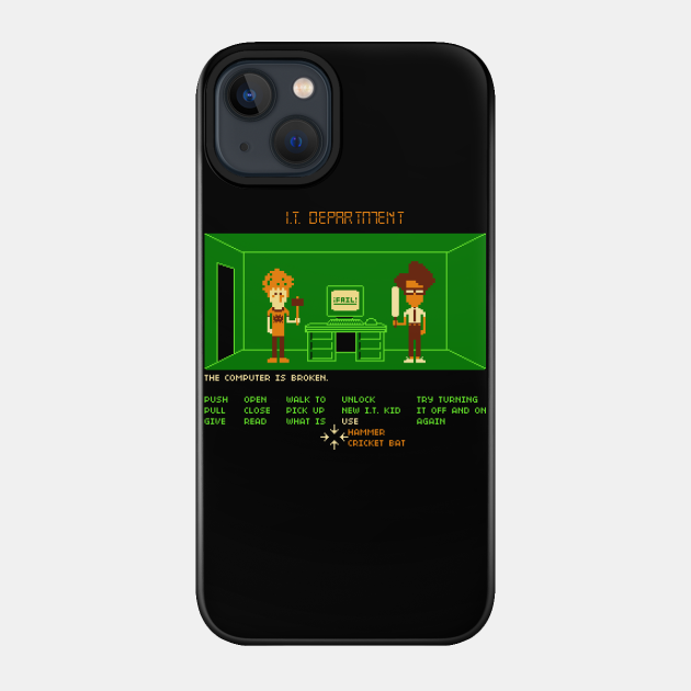 Maniac IT Department - Video Game - Phone Case