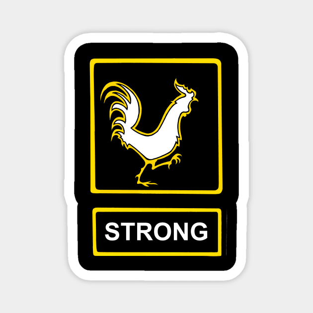 Cock Strong Magnet by UsuallyUnusual