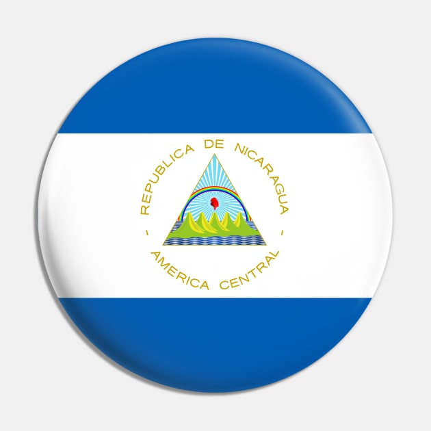 Bandera de Nicaragua - Escudo nicaraguense Pin by verde