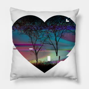 Glitch Love Pillow