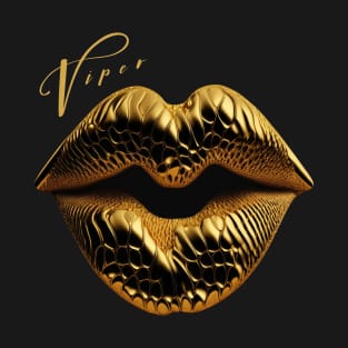 Kid Relic Gold Viper Kiss T-Shirt