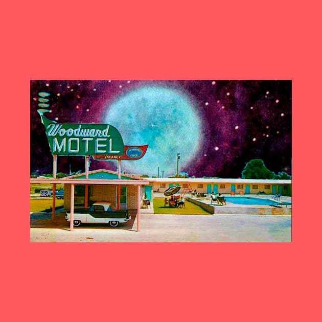 Retro Space Motel by clabertu