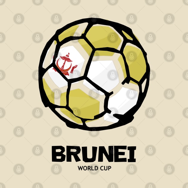 Brunei Football Country Flag by KewaleeTee