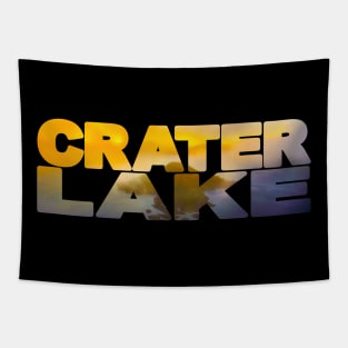 CRATER LAKE - Oregon USA Sunrise Tapestry