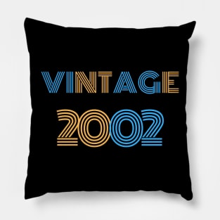 Vintage 2002 - 18th Birthday Gift Pillow