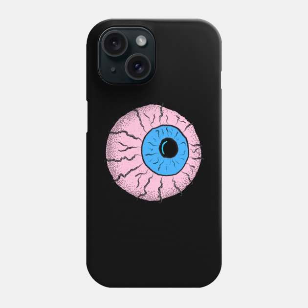 Pink Eye Phone Case by IcarusPoe