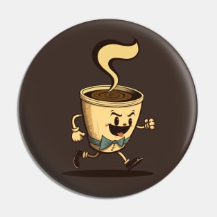 Coffee Run Pin