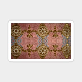 Pink medallion Magnet