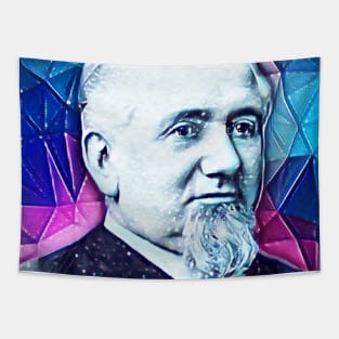 George Pullman Snowy Portrait | George Pullman Artwork 13 Tapestry