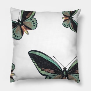 Colorful Butterfly , Cute Light Butterflies Gift Idea Pillow