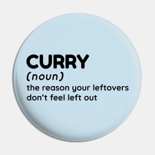 Curry - Funny Definition #4 Pin