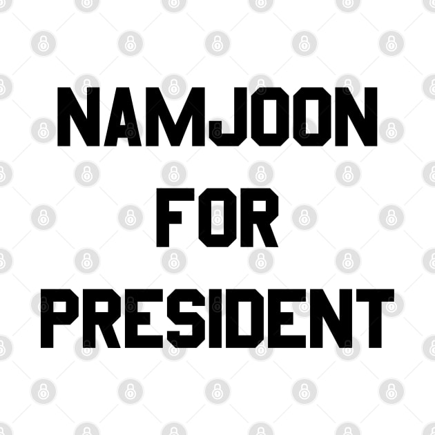 Namjoon for president by Oricca