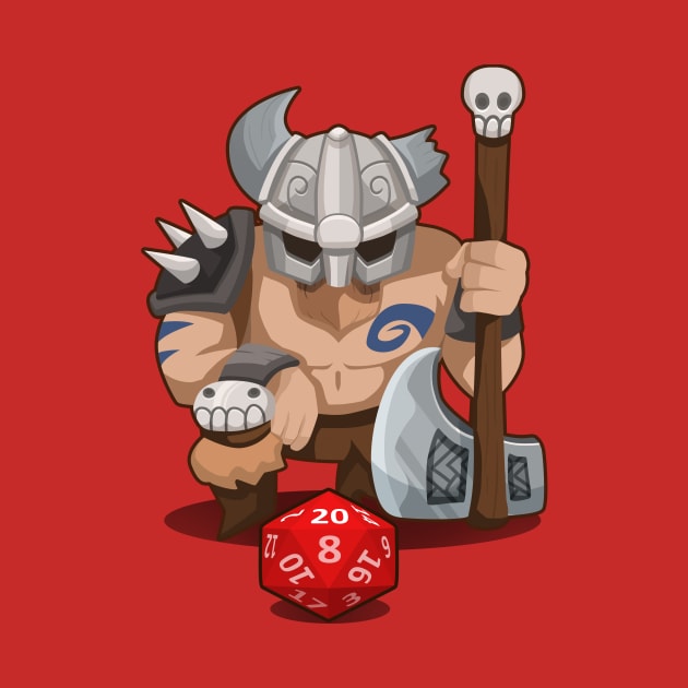 D20's- Barbarian by Odedil87