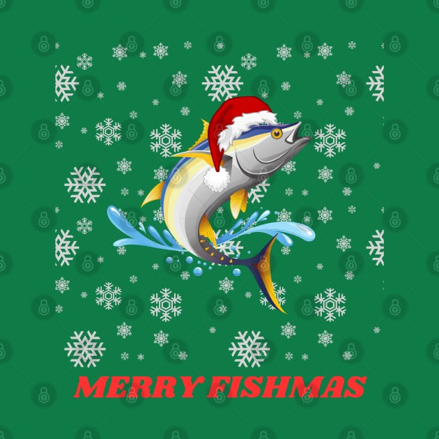 Merry Fishmas by tocksickart