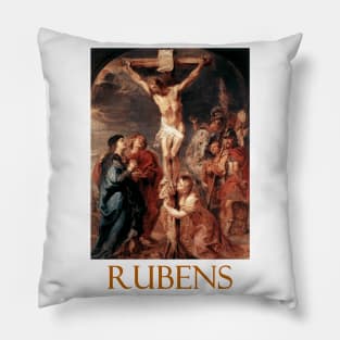 Christ on the Cross (1627) by Peter Paul Rubens Pillow