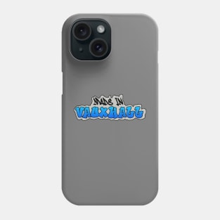 Made in Vauxhall I Garffiti I Neon Colors I Blue Phone Case