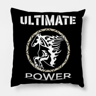 ultimate power strong Pillow