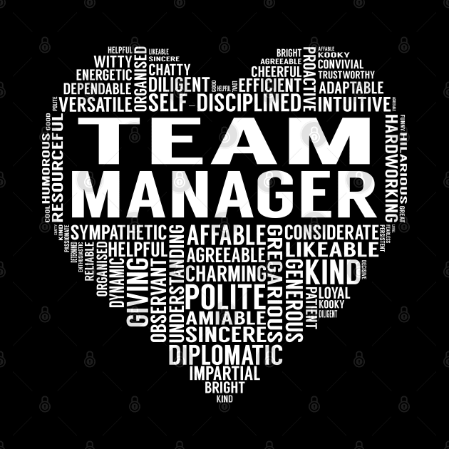 Team Manager Heart by LotusTee