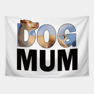 DOG MUM - labrador oil painting word art Tapestry