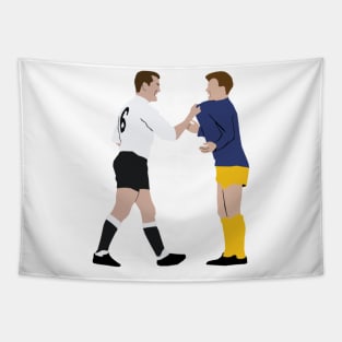 Dave Mackay vs Billy Bremner Tapestry