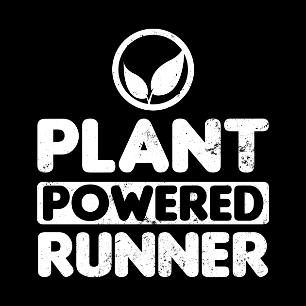 Vegan Athlete Shirt | Plant Powered Runner Gift by Gawkclothing