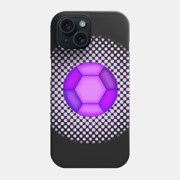 Amethyst Gem Phone Case by Blackmoonrose13