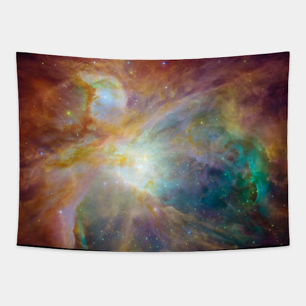 Planet Star Tapestry by OlesiaArt