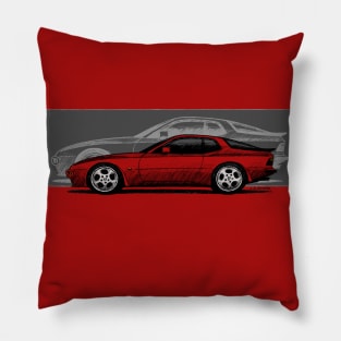 classic german sports car Pillow