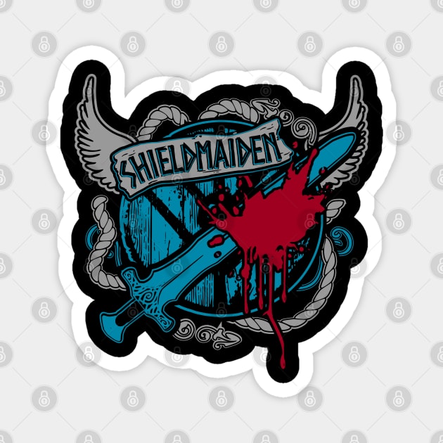 shieldmaiden #8 Magnet by FandomizedRose