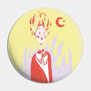 pastel devil Pin