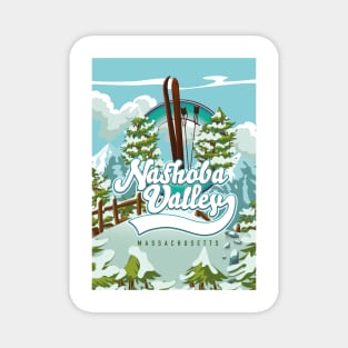 Nashoba valley westford, massachusetts ski poster Magnet