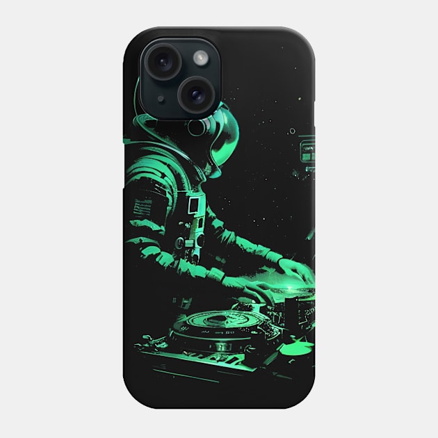 Cool Music DJ - Space Tunes Phone Case by HideTheInsanity