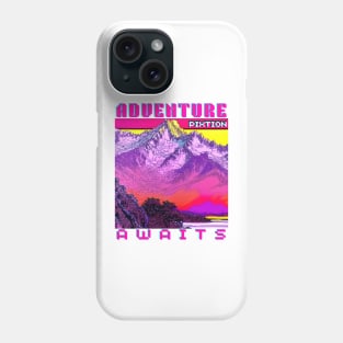 outdoor adventures "adventure awaits" Phone Case