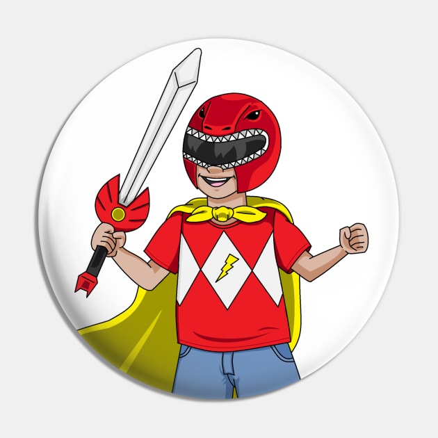 Ranger Kid Pin by Zapt Art