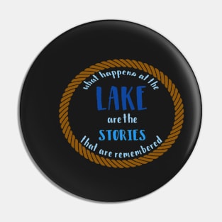 Lake Stories Pin