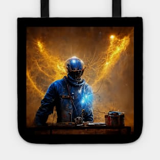 welding man Tote