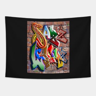 JAZZ LEGENDZ Tapestry