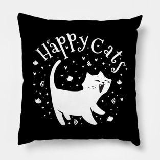 Happy Cat Pillow