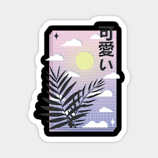 Chinese Vaporwave Magnet