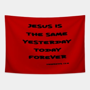 Jesus the Same Yesterday, Today, and Forever Tapestry