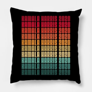 Kamala Harris 2020 Vintage Typography Pillow