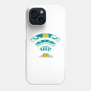 Wild and free, just like the Wi-Fi in the forest. Phone Case