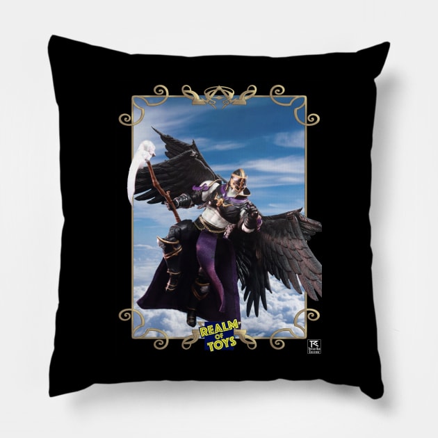 Azrael Action Figure (4/8) Pillow by Toytally Rad Creations