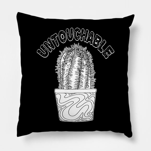 Untouchable Cactus Pillow by Velvet Earth