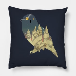 Owl in the night Pillow