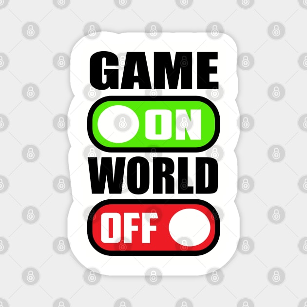 game .on world off. Magnet by busines_night