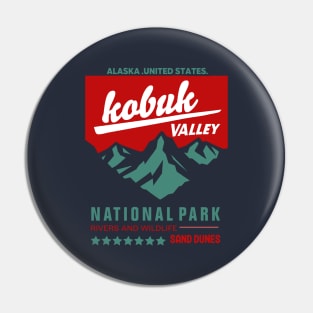 Kobuk Valley National Park Alaska Pin