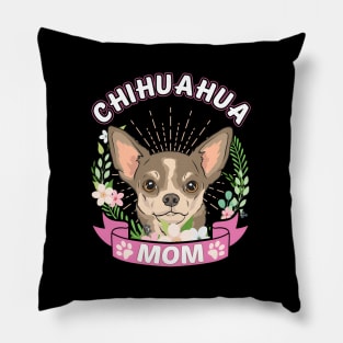 Chihuahua Mom Mother'S Day Pillow